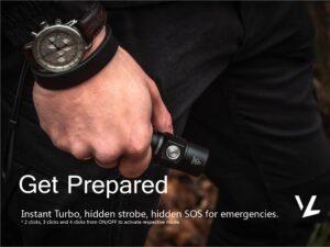 vezerlezer ed10 your everyday carry flashlight 2200 lumen