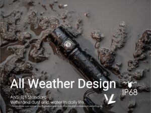 vezerlezer ed10 your everyday carry flashlight 2200 lumen