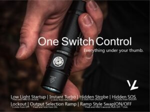 vezerlezer ed10 your everyday carry flashlight 2200 lumen