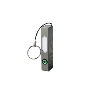 vezerlezer kc1 type c charging keychain light 400 lumen 260mah white and red side light